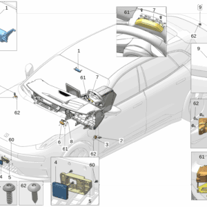 8892053703 - Front View Camera (FLC) - For Zeekr 001 - JLL Auto Parts