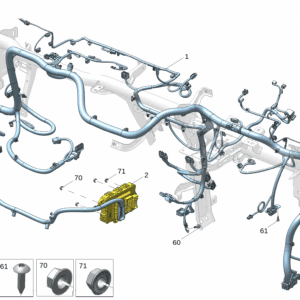 8892378692 - Instrument Panel (IP) Wiring Harness - For Zeekr 001 - JLL Auto Parts