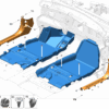 8892465069BA0, 8892465145BA0 - Front Carpet (Left/Right) - For Zeekr 001 - JLL Auto Parts