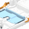 8892465149BA0 - Rear Carpet - For Zeekr 001 - JLL Auto Parts