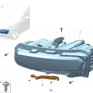 8892470492, 8892470494 - Headlight - For Zeekr 001 - JLL Auto Parts