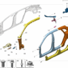 8892480603C15 - Side Outer Panel Front Section - For Zeekr 001 - JLL Auto Parts