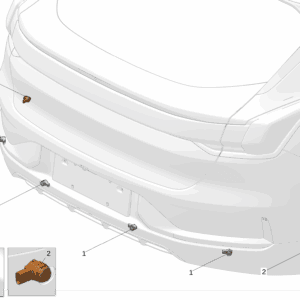 8894224164A15, 8894224164C16 - Parking Assist Sensor (L-Type) - For Zeekr 002 - JLL Auto Parts