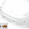 8894224164A15 - Parking Assist Sensor (L-Type) - For Zeekr 001 - JLL Auto Parts