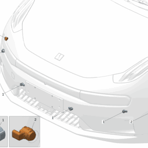8894224164A15 - Parking Assist Sensor (L-Type) - For Zeekr 001 - JLL Auto Parts
