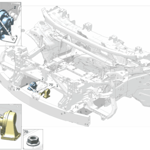 6600139791 Low-Frequency Horn (Bass Horn) For ZEEKR 009