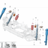 6600170972 Rear Shock Absorber Assembly Left For Zeekr 009 - JLL Auto Parts