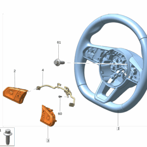 6608040451 Steering Wheel For Zeekr 009 - JLL Auto Parts