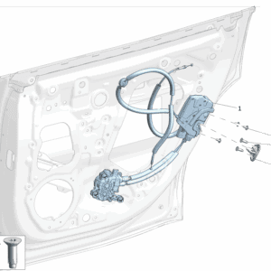 6608080025 Rear Side Door Latch Right For ZEEKR 7X - JLL Auto Parts