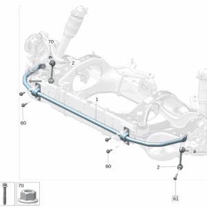 6608087093 Rear Stabilizer Bar For Zeekr 009 - JLL Auto Parts