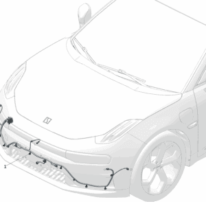 6608159575 Front Bumper Harness For ZEEKR 7X - JLL Auto Parts