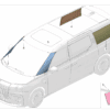 8889344363 Front Quarter Glass For Zeekr 009 - JLL Auto Parts