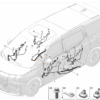 8889783472 8889783482 6608054363 6608054361 Front Door Wire Harness For Zeekr 009 - JLL Auto Parts