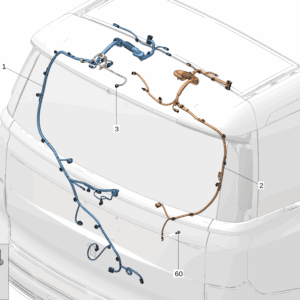 8889783495 8889553471 Tailgate Wire Harness Left Tailgate Wire Harness Right For Zeekr 001 - JLL Auto Parts