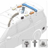 8890571128 Headliner Side Air Duct Rear Section Left For ZEEKR 009 - JLL Auto Parts
