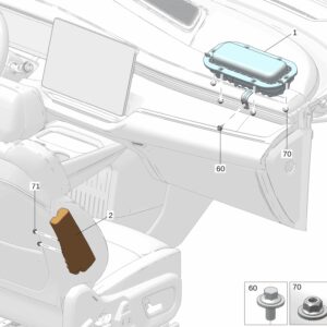 8890586338 Passenger Airbag For Zeekr 009 - JLL Auto Parts