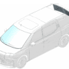 8890588907 8889343944 Front Windshield Glass Rear Windshield Glass For Zeekr 001 - JLL Auto Parts