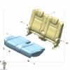 8892497260WA1 Rear Seat Cushion Assembly For Zeekr 009 - JLL Auto Parts