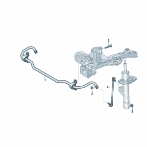 1EA411303AA Stabilizer Bar Assembly - For Volkswagen ID.3 | SKU: 1EA411303AA