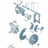 1ED 615 123 B-Brake Caliper Housing - For Volkswagen ID.3 | SKU: 1ED 615 123 B