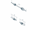 1ED501203D Swinging Half-Shaft - For Volkswagen ID.3 | SKU: 1ED501203D