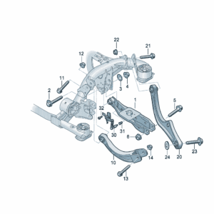 1ED505311C-Transverse Control Arm - For Volkswagen ID.3 | SKU: 1ED505311C