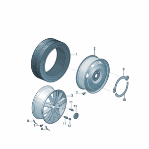 1ED601307D-Radial Tire - For Volkswagen ID.3 | SKU: 1ED601307D