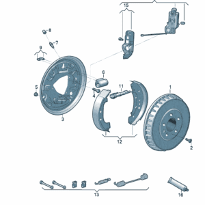 1ED609617-Brake Drum - For Volkswagen ID.3 | SKU: 1ED609617