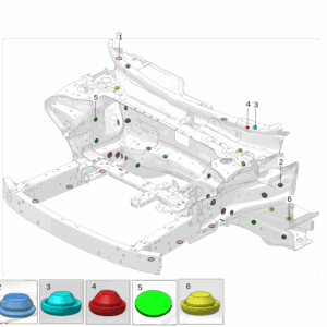 6600079210 Seal Patch For ZEEKR X