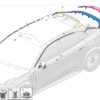 6600201091BA3 A-Pillar Outer Garnish Right For ZEEKR 7X - JLL Auto Parts