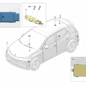 6608006721WA1 Remote Key For ZEEKR X