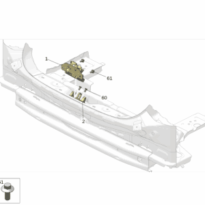 6608009651 Tailgate Lock For ZEEKR X