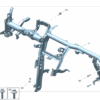 6608015911 Instrument Panel Crossmember / Beam For ZEEKR 7X - JLL Auto Parts
