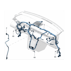 6608016523 Instrument Panel (IP) Wire Harness For ZEEKR X
