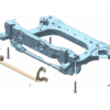6608044917 Front Subframe For ZEEKR 7X - JLL Auto Parts