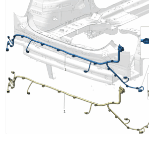 6608072747 Rear Bumper Wire Harness For ZEEKR X - JLL Auto Parts