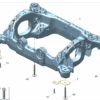 6608075115 Rear Subframe For ZEEKR 7X - JLL Auto Parts