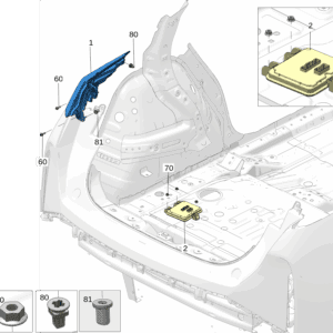 6608082524 Body Side Tail Lamp, Left For ZEEKR X - JLL Auto Parts