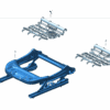 6608096750 Front Seat Cushion Frame, Left For ZEEKR X - JLL Auto Parts