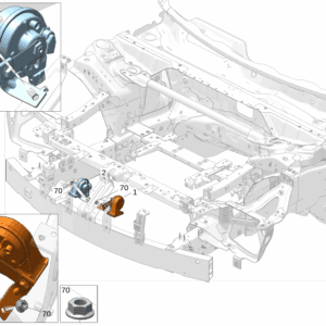 6608102204 High-Frequency Horn (Tweeter Horn) For ZEEKR 7X - JLL Auto Parts