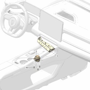 6608112912WA1 Center Console Switch Module (CCSM) For ZEEKR 7X - JLL Auto Parts