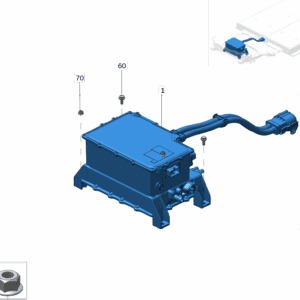 6608113039 On-board Charger (OBC/ODP) For ZEEKR X - JLL Auto Parts