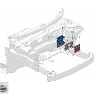 6608116597 Vehicle Control Unit (VCU) For ZEEKR X - JLL Auto Parts