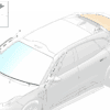 6608118549 Windshield / Front Windshield Glass For ZEEKR 7X - JLL Auto Parts