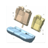 6608171071LA2 Rear Seat Cushion Assembly For ZEEKR 7X - JLL Auto Parts