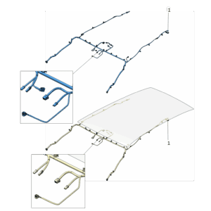 6608177044 Headliner Wire Harness For ZEEKR X - JLL Auto Parts