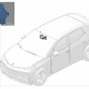 6608177377 Rain Light Sensor (RLS) For ZEEKR X - JLL Auto Parts