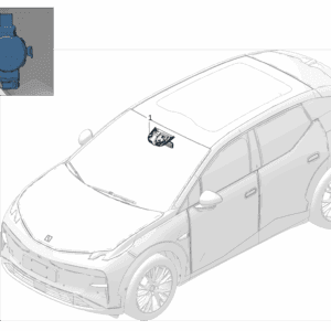 6608177377 Rain Light Sensor (RLS) For ZEEKR X - JLL Auto Parts