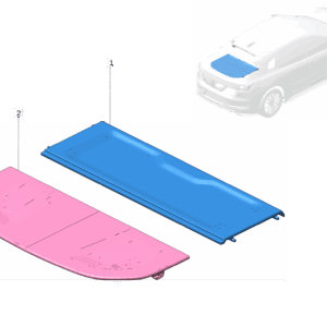 8889681885BA0 Parcel Shelf / Rear Shelf For ZEEKR 7X - JLL Auto Parts