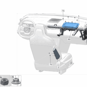 8891822189 Passenger Side Airbag For ZEEKR X - JLL Auto Parts